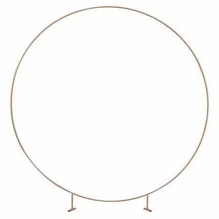 Rose Gouden Frame Rond 2m van Ginger Ray koop je bij Partywinkel