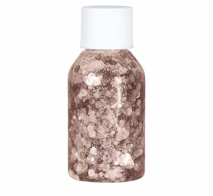 Rose Gouden Glitter Gel van Fiestas Guirca koop je bij Partywinkel