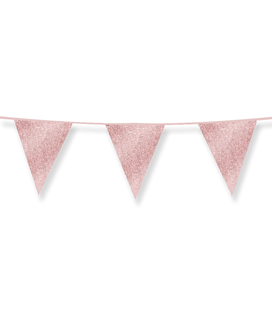 Rose Gouden Slinger Glitters 6m van Paper Dreams koop je bij Partywinkel