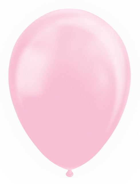 Roze Ballonnen Pastel Macaron 30cm 25st van WeFiesta koop je bij Partywinkel