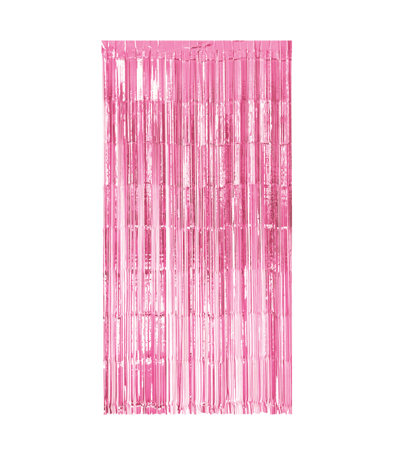 Roze Deurgordijn 2m van Paper Dreams koop je bij Partywinkel