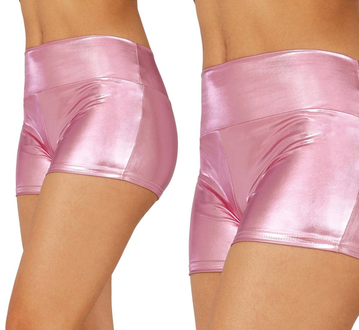 Roze Korte Broek Metallic van Fiestas Guirca koop je bij Partywinkel