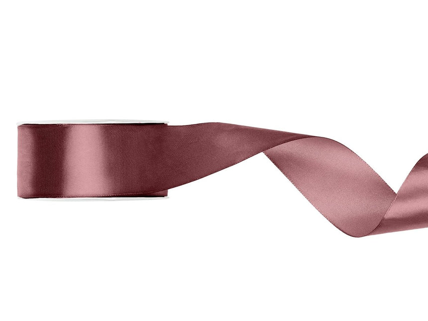Roze Lint 38Mm Dusty Rose 25m van Partydeco koop je bij Partywinkel