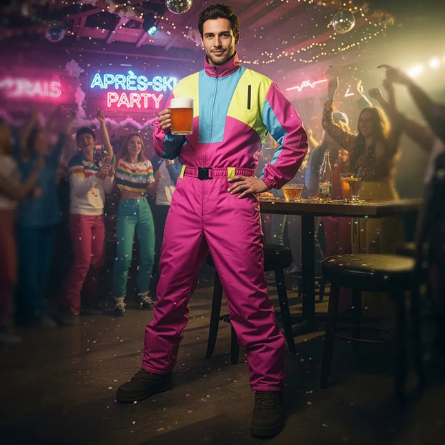 Roze Skipak Heren Uv Blacklight van Boland koop je bij Partywinkel