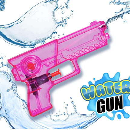 Roze Waterpistool 17cm van Fiestas Guirca koop je bij Partywinkel