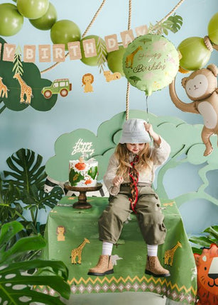 Safari Tafelkleed 1,8m van Partydeco koop je bij Partywinkel