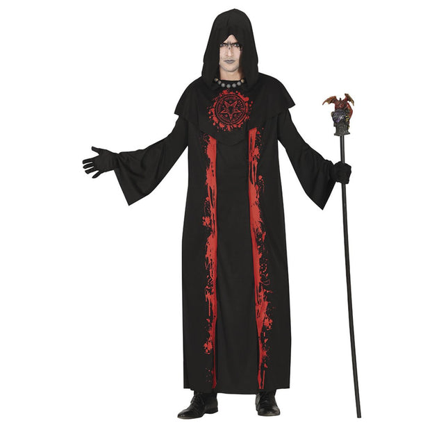 Satan Halloween Kostuum Heren Rood L van Fiestas Guirca koop je bij Partywinkel