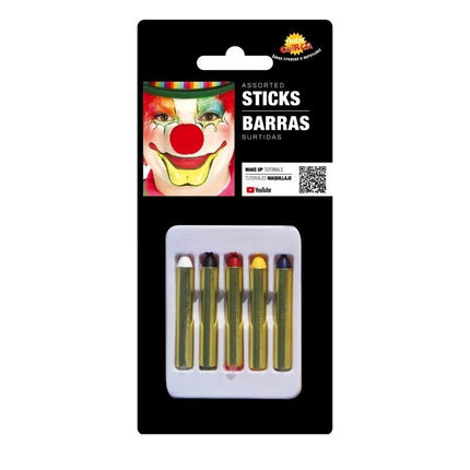 Schminkset 5 delig van Fiestas Guirca koop je bij Partywinkel