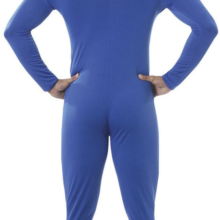 Second Skin Pak Kostuum Blauw Heren van Fiestas Guirca koop je bij Partywinkel