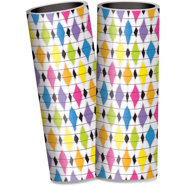 Serpentines Harlekijn Meerkleurig 4m - 2 stuks van Folat koop je bij Partywinkel