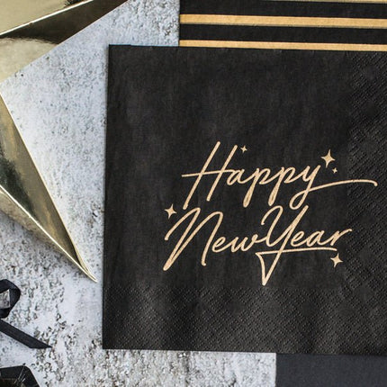 Servetten Gestreept 33cm 20st van Partydeco koop je bij Partywinkel