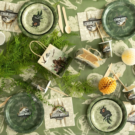 Servetten Jurassic World, 33x33 cm, mix van Partydeco koop je bij Partywinkel