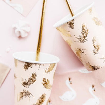 Servetten Zwaan 33cm 20st van Partydeco koop je bij Partywinkel