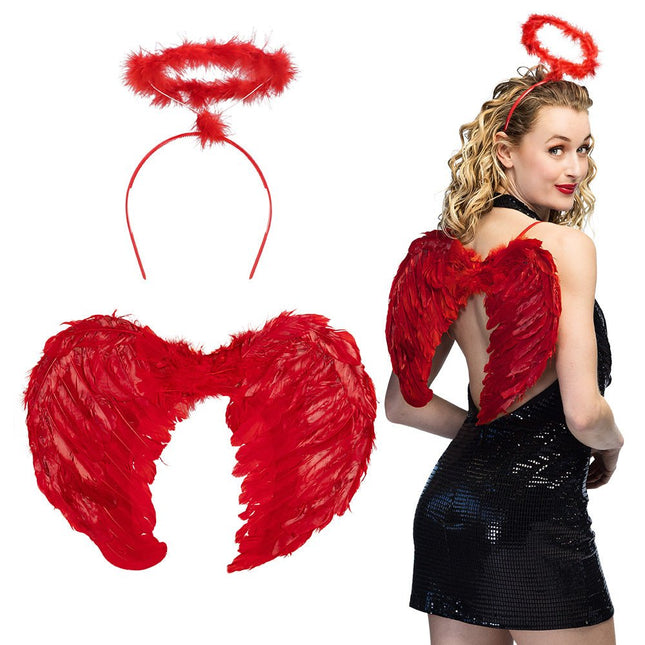 Set Engel promo rood van Boland koop je bij Partywinkel