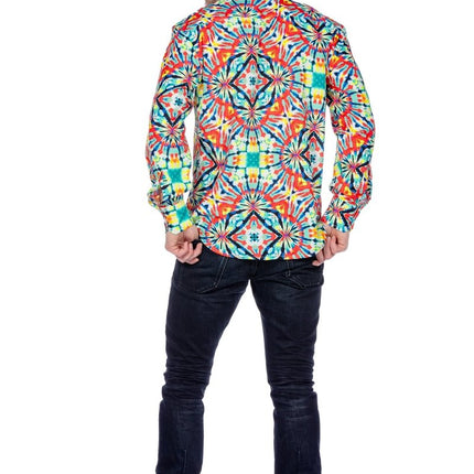 Hippie 60S Blouse Heren van Wilbers & Wilbers koop je bij Partywinkel