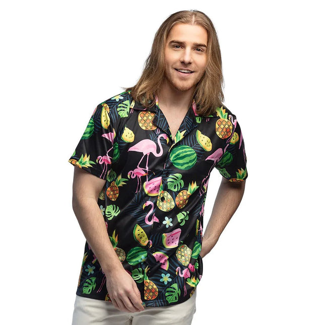Shirt Swinging Flamingo van Boland koop je bij Partywinkel