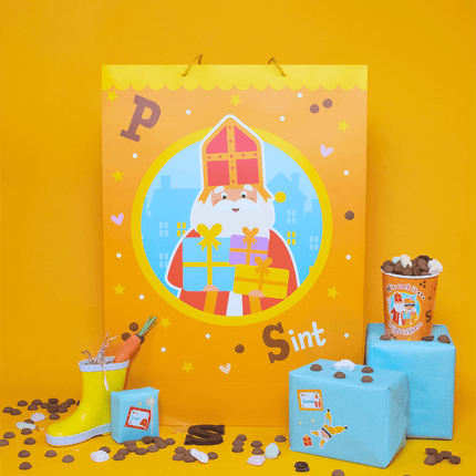 Sinterklaas Cadeautas 75cm van Paper Dreams koop je bij Partywinkel