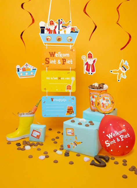 Sinterklaas Hangdecoratie 70cm van Paper Dreams koop je bij Partywinkel