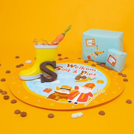 Sinterklaas Schoenzetmat 50cm van Paper Dreams koop je bij Partywinkel