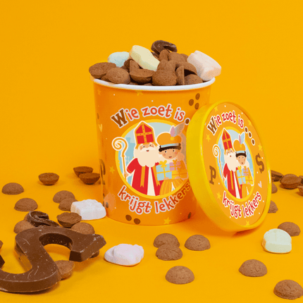 Sinterklaas Snoepbakje 14cm van Paper Dreams koop je bij Partywinkel