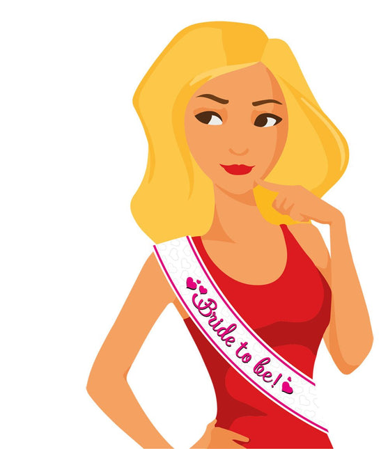 Sjerp Bride to Be van Paper Dreams koop je bij Partywinkel