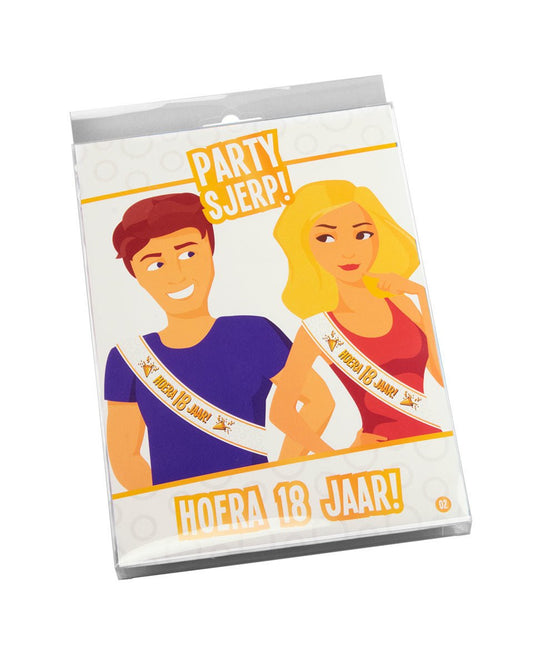 Sjerp Hoera 18 Jaar van Paper Dreams koop je bij Partywinkel