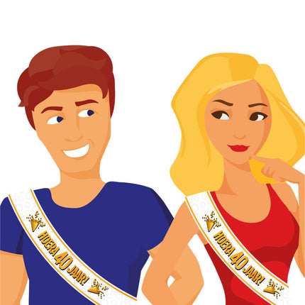 Sjerp Hoera 40 Jaar van Paper Dreams koop je bij Partywinkel