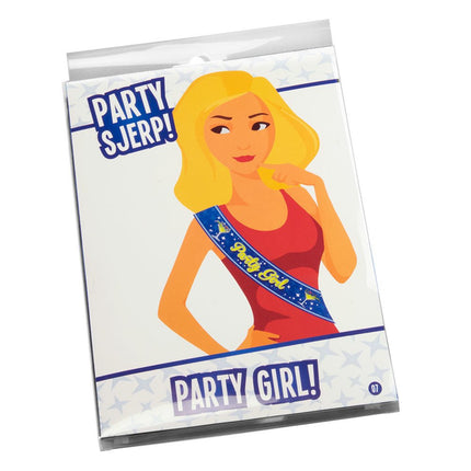 Sjerp Party Girl van Paper Dreams koop je bij Partywinkel