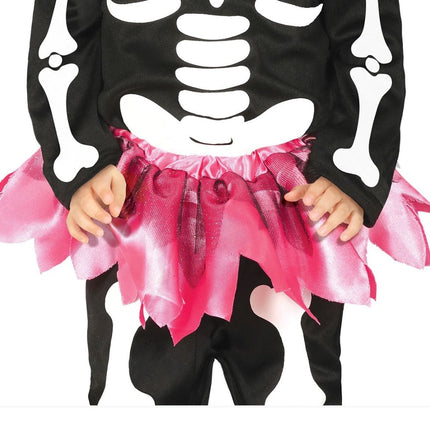 Skelet Halloween Kostuum Baby Tutu van Fiestas Guirca koop je bij Partywinkel