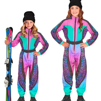 Skier Snowboarder Luipaard Multi Kind van Widmann koop je bij Partywinkel