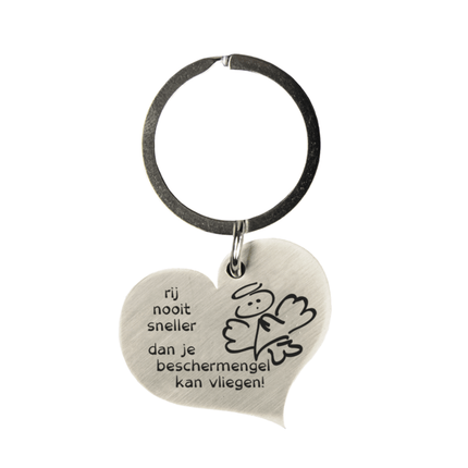 Sleutelhanger Beschermengel 10cm van Paper Dreams koop je bij Partywinkel