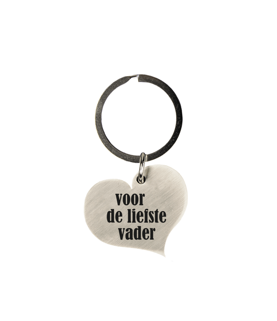 Sleutelhanger Liefste Vader 10cm van Paper Dreams koop je bij Partywinkel