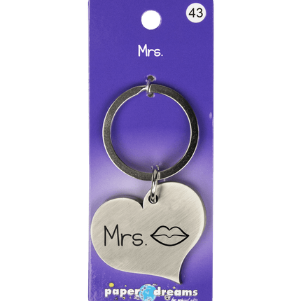 Sleutelhanger Mrs Zoen 10cm van Paper Dreams koop je bij Partywinkel