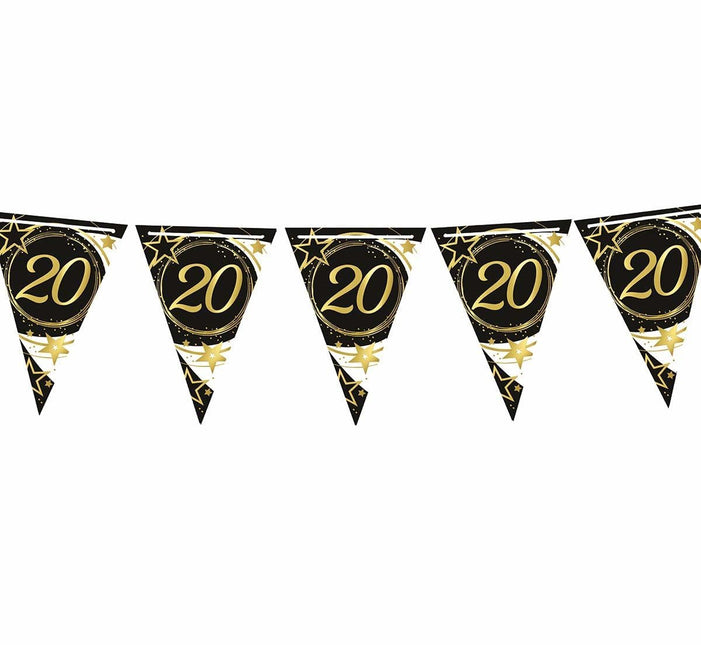 Slinger 20 Jaar Papier 3m van Fiestas Guirca koop je bij Partywinkel