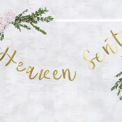 Slinger Heaven Sent Goud 85cm van Partydeco koop je bij Partywinkel