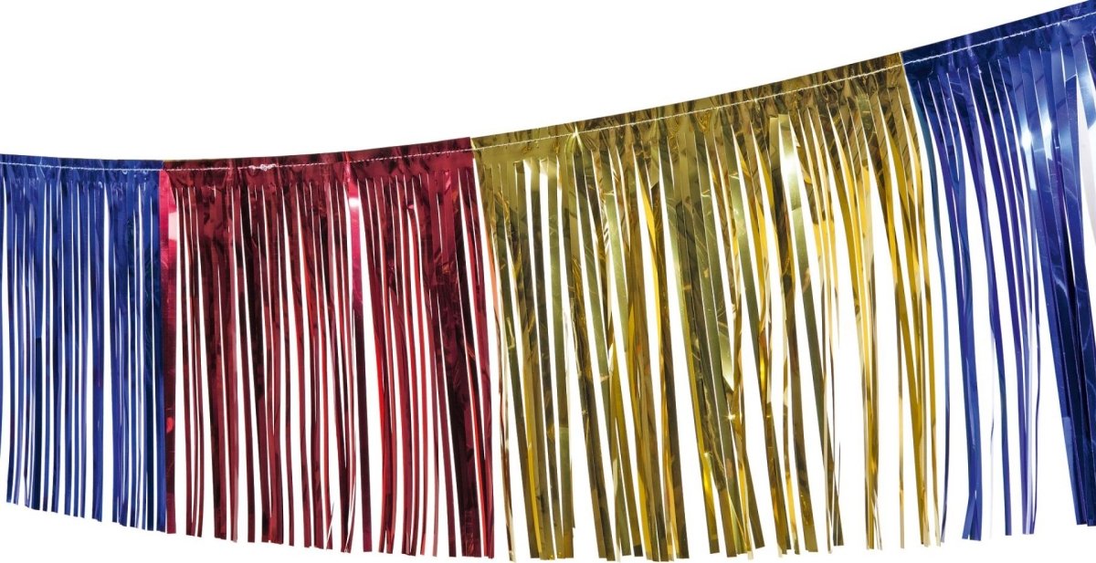 Slinger met franjes meerkleurig van Orlob koop je bij Partywinkel