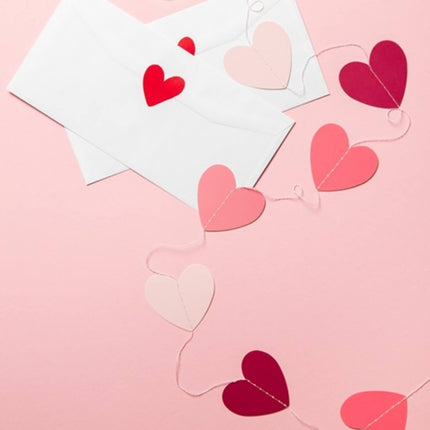 Hartjes Slinger Roze Mini 3m van Folat koop je bij Partywinkel