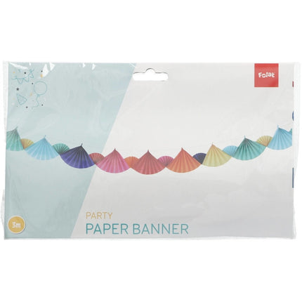 Slinger Waaier Gekleurd 3m van Folat koop je bij Partywinkel