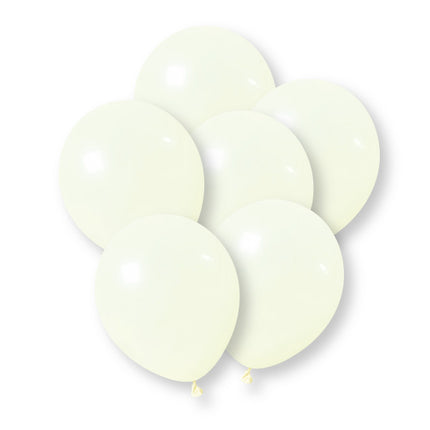 Pastelgule balloner, 30 cm, 50 stk.