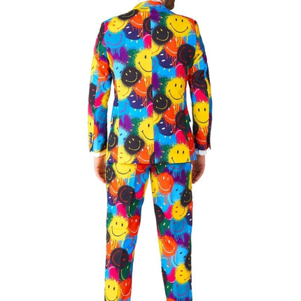 Smiley Drip Pak Heren OppoSuits van OppoSuits koop je bij Partywinkel