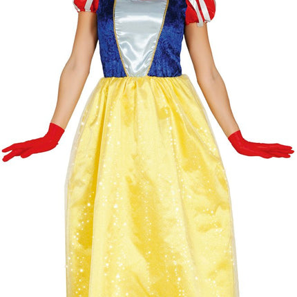 Sneeuwwitje Jurk Dames Glitters van Fiestas Guirca koop je bij Partywinkel