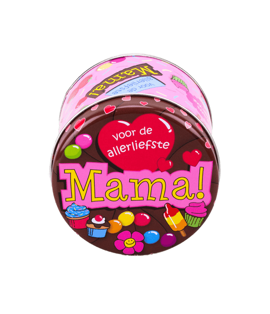 Snoepblik Mama 9cm van Paper Dreams koop je bij Partywinkel
