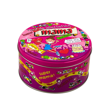 Snoeptrommel Mama 14cm van Paper Dreams koop je bij Partywinkel