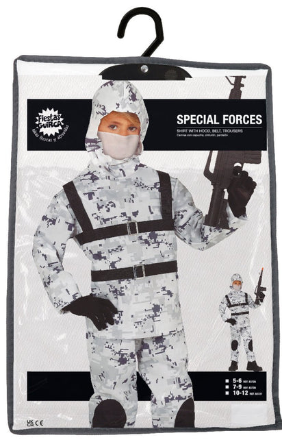 Soldaat Kostuum Kind Wit Grijs van Fiestas Guirca koop je bij Partywinkel