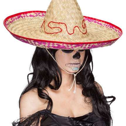 Sombrero naturel van Orlob koop je bij Partywinkel