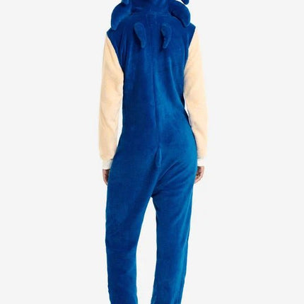 Sonic the Hedgehog Onesie Unisex Blauw van OppoSuits koop je bij Partywinkel
