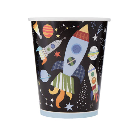Space Bekers 270ml 8st van Unique koop je bij Partywinkel