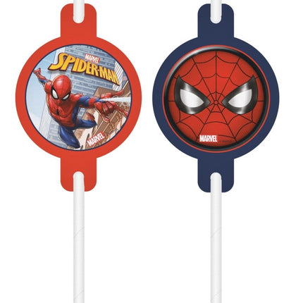 Spiderman Rietjes 4st van Procos koop je bij Partywinkel
