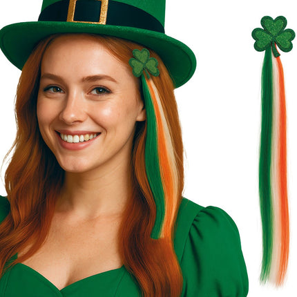 St. Patrick'S Day Hair Extension 40cm van Fiestas Guirca koop je bij Partywinkel