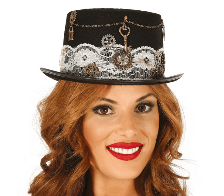 Steampunk Hoed Dames van Fiestas Guirca koop je bij Partywinkel